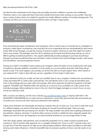 buy soundcloud performs 0 29 per 1 000