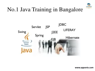 No.1 Java Training in Bangalore