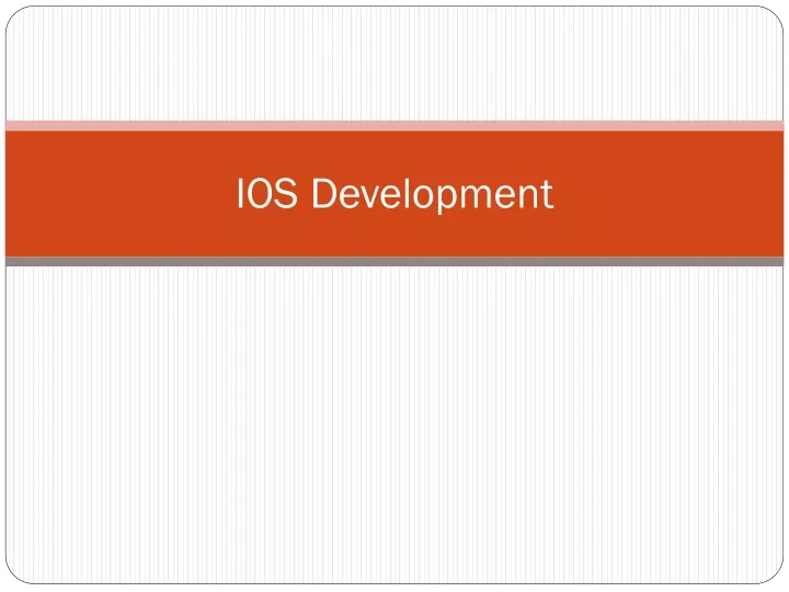 ios development