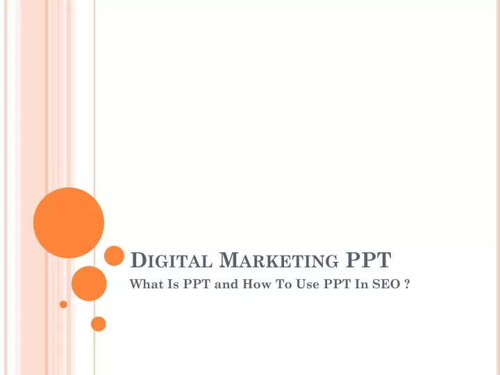 digital marketing ppt