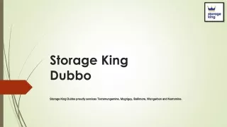 Storage King Dubbo
