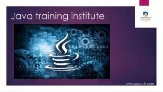 Java training institute