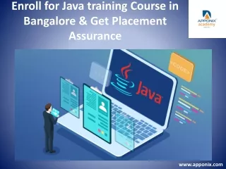 Java training Course in Bangalore