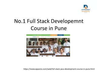 Full-Stack Java Development Course in Pune