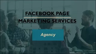 facebook page marketing services