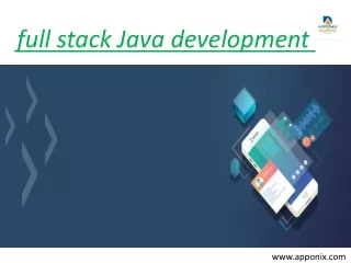 full stack java development