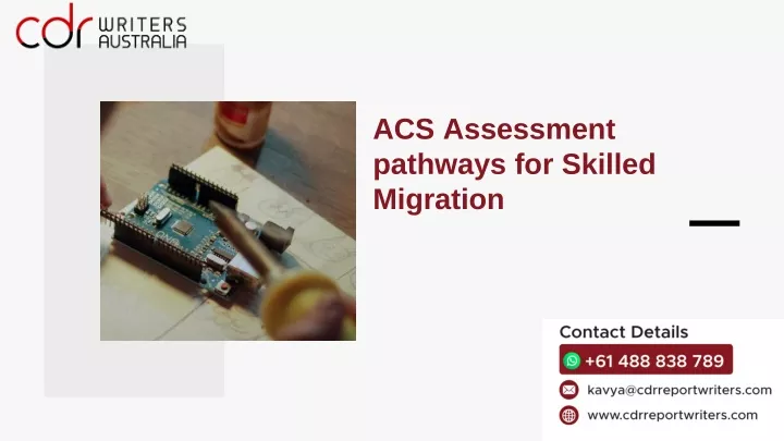 acs assessment pathways for skilled migration