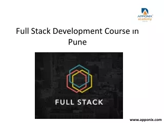 Full Stack Developemnt Course in Pune