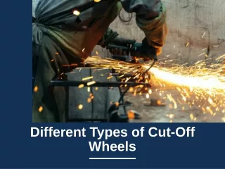 different types of cut off wheels
