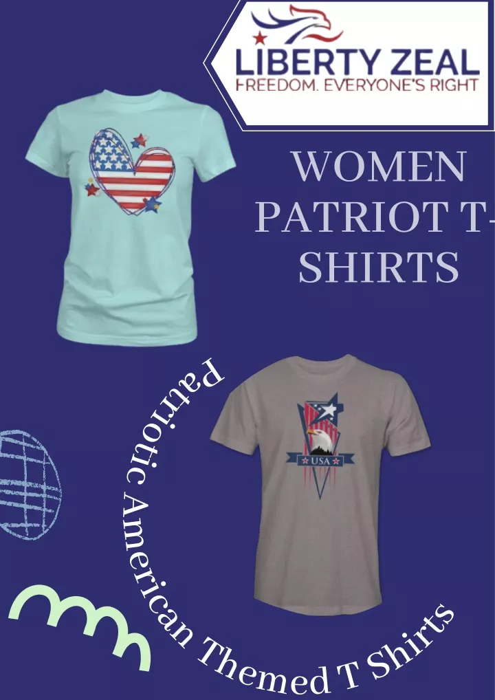 women patriot t shirts
