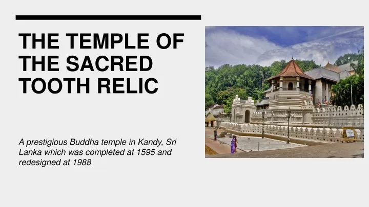 the temple of the sacred tooth relic