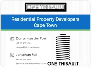 residential property developers cape town