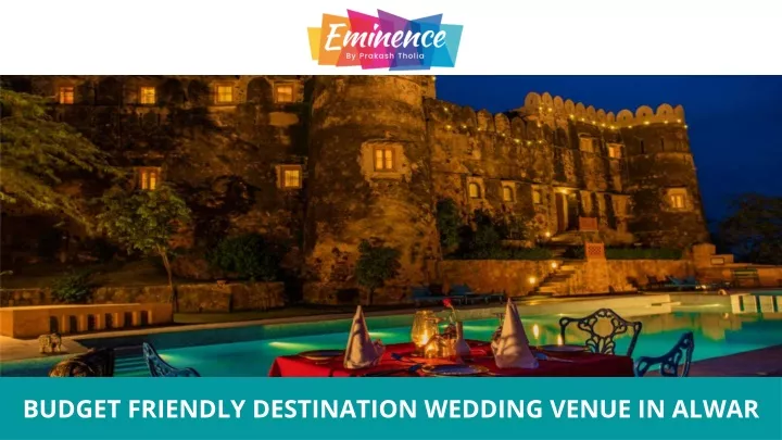 budget friendly destination wedding venue in alwar