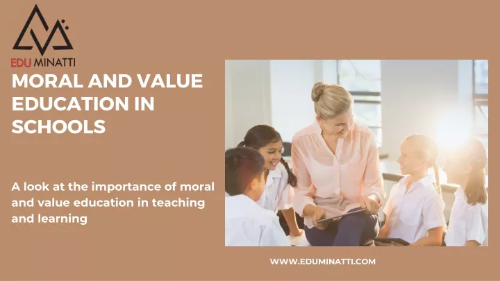 moral and value education in schools