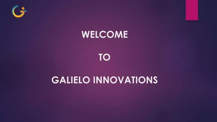 welcome to galielo innovations