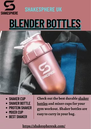 Protein Shaker Bottles | Shaker Bottles | Shop Now