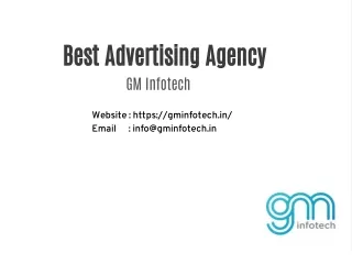 Advertising Agency - GM Infotech