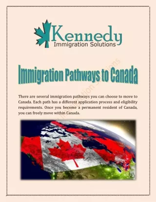 Immigration Pathways to Canada - Kennedy Immigration