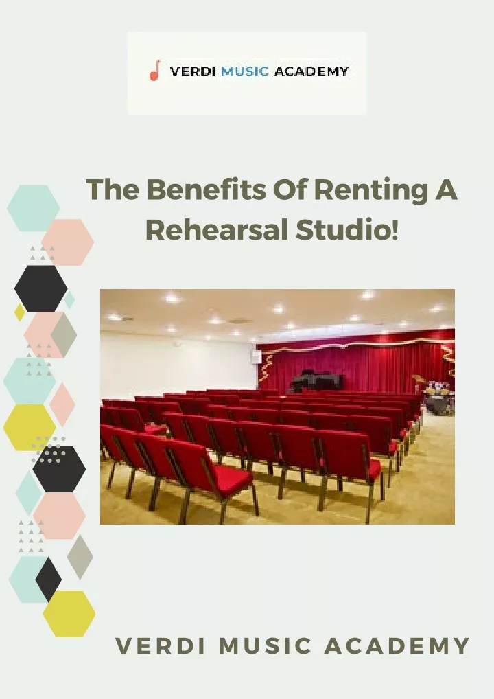 the benefits of renting a rehearsal studio