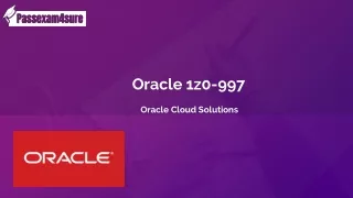 oracle 1z0 997
