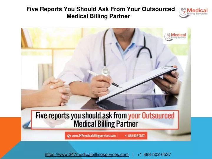 five reports you should ask from your outsourced medical billing partner