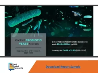 Probiotic Yeast Market Analysis, Share and Outlook 2021-2030