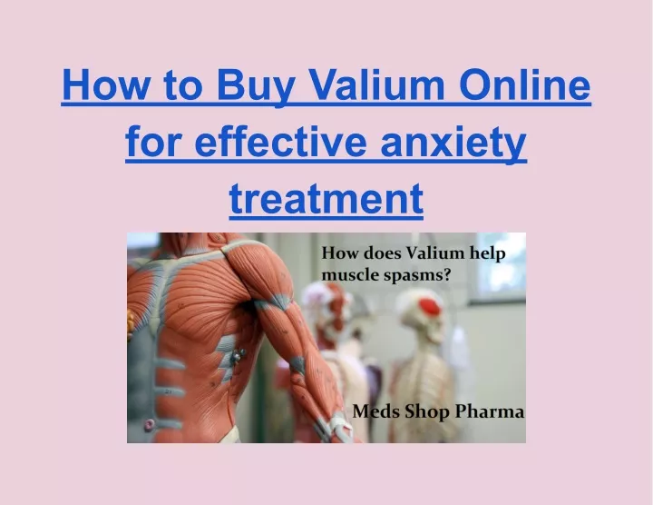 how to buy valium online for effective anxiety