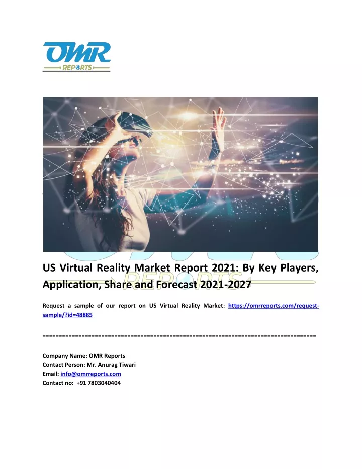 us virtual reality market report 2021