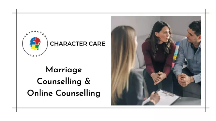 marriage counselling online counselling