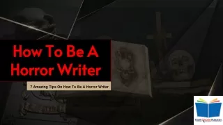 how to be a horror writer
