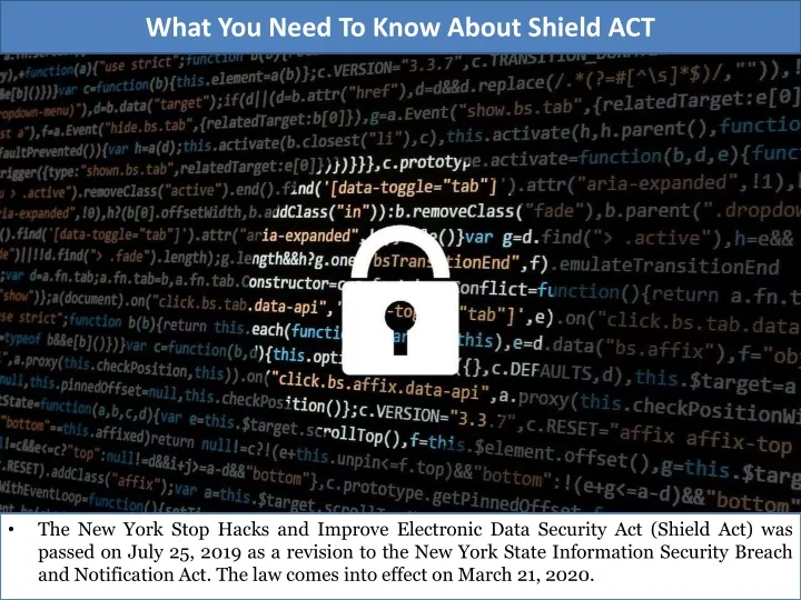 what you need to know about shield act