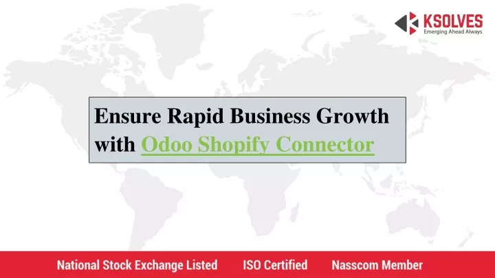 ensure rapid business growth with odoo shopify