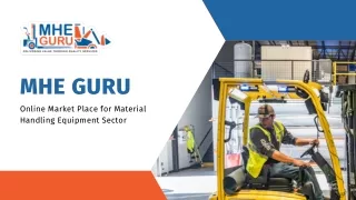 Material Handling Services & Solutions  -  MHE Guru