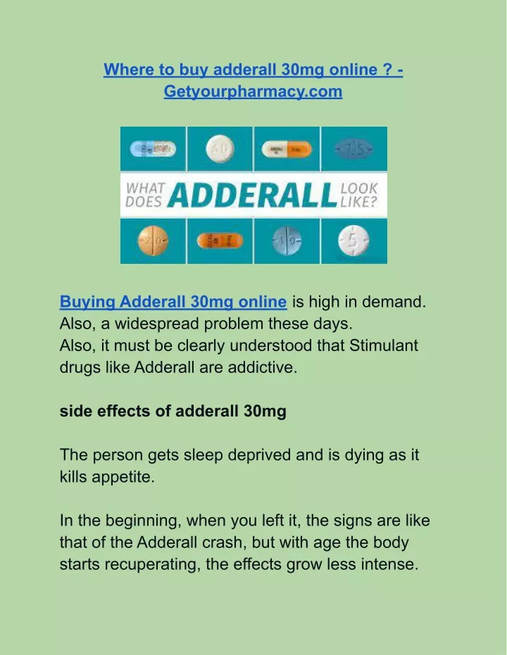 where to buy adderall 30mg online getyourpharmacy