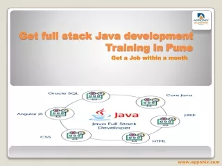 Get full stack Java development Training in Pune