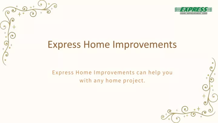 express home improvements