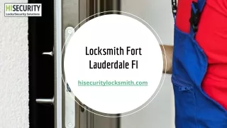 Locksmith Fort Lauderdale Fl