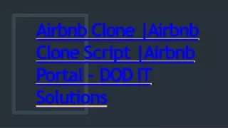 a irbnb clone a irbnb clone script a irbnb portal
