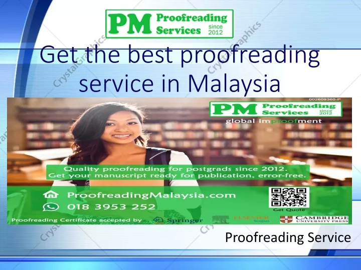 get the best proofreading service in malaysia