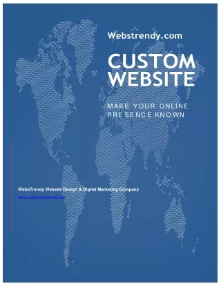 WebsTrendy Website Designer & Digital Marketing Company