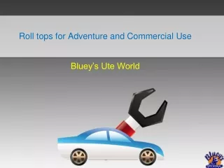 Roll Tops for Adventure and Commercial Use