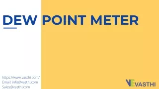 Dew Point Meter