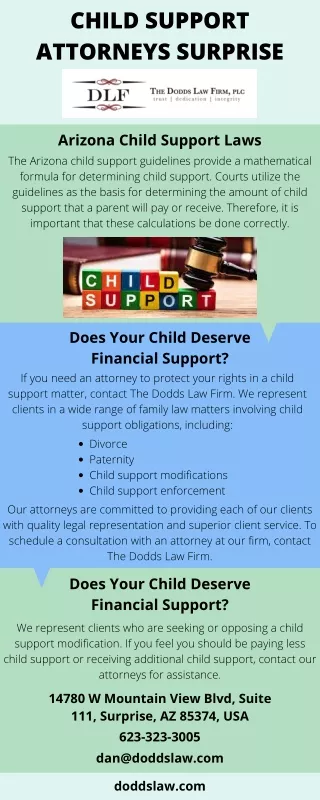 Child Support Attorneys Surprise
