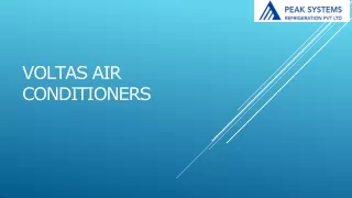 volta s air condit i oners