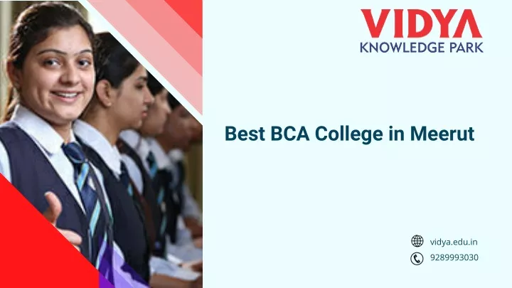 best bca college in meerut