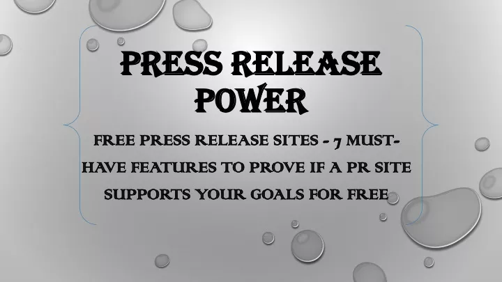 press release press release power power