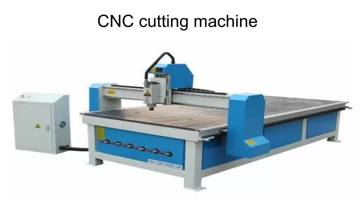 cnc cutting machine