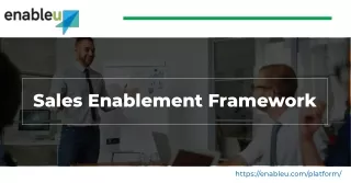 Sales Enablement Framework