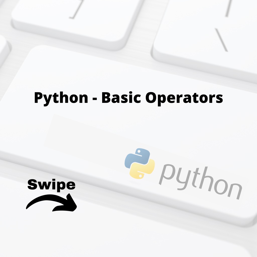 PPT - Python - Basic Operators PowerPoint Presentation, free download ...