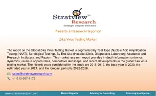 presents a research report on zika virus testing